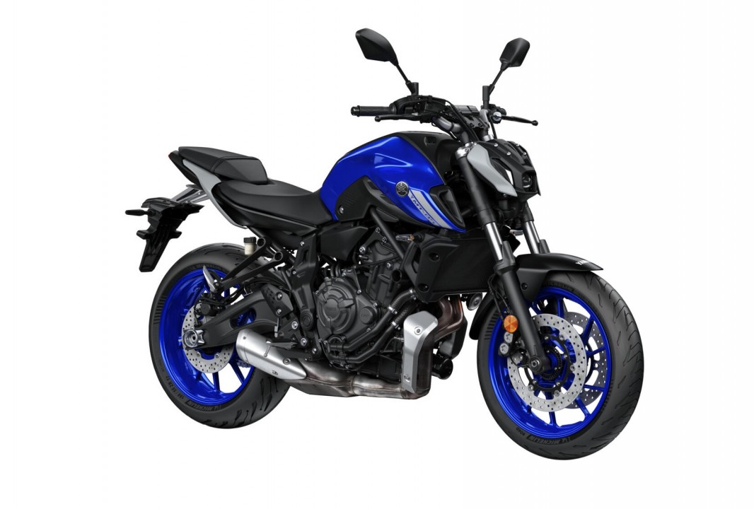 Motocykl Yamaha MT07 2021r. 700cm3 74KM 68Nm ABS